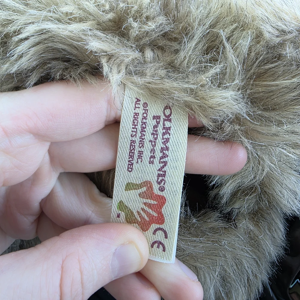 Plush Sloth Stuffed Animal - Brown & Cream Cuddly Toy - Picture 2 of 3